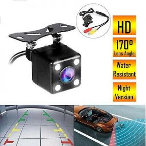 גאג׳דטים לרכב מצלמות לרכב Waterproof 170°Car Rear View Reverse Backup Camera Parking LED Night Vision Cam